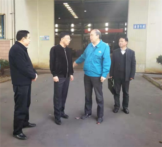 新任涇縣縣委副書記、代縣長(zhǎng)施懷中到安徽威能電機(jī)有限公司