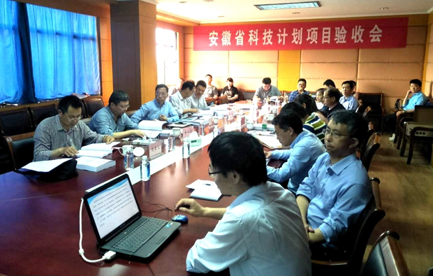 皖南電機(jī)：&ldquo;高速動(dòng)車組機(jī)車試驗(yàn)臺(tái)用異步牽引電動(dòng)機(jī)的研發(fā)&rdquo;項(xiàng)目驗(yàn)收現(xiàn)場